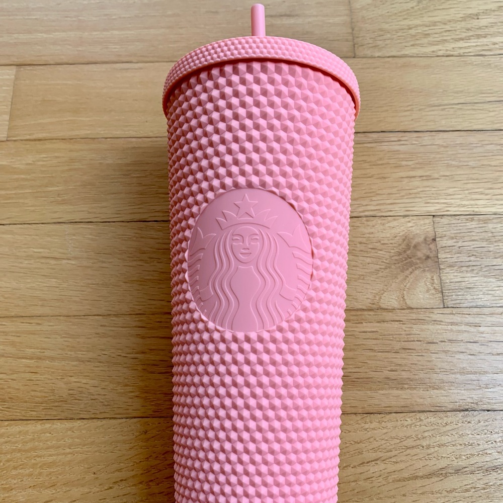 Pink Matte Starbucks Tumbler
